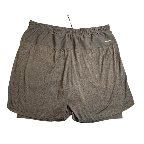 Spyder Active ProW=B Shorts Mens Size‎ XLGray Black Lined Activewear Running - Picture 5 of 6